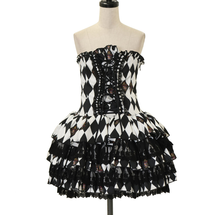 USED】Diamond Circus ミニコルセットワンピース | ATELIER-PIERROT