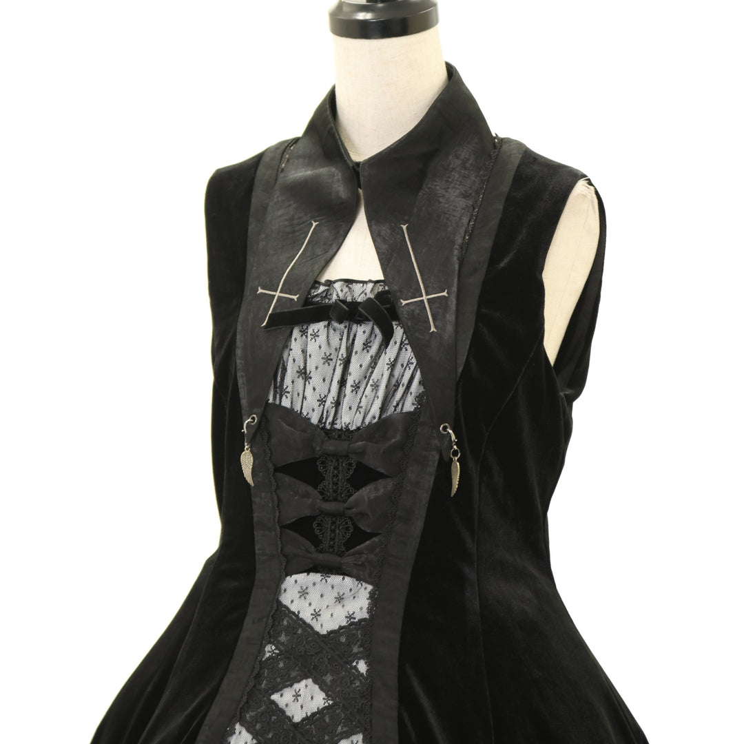 USED】【Sサイズ】Rozen Maiden x HoshibakoWorks 水銀燈ジャンパー