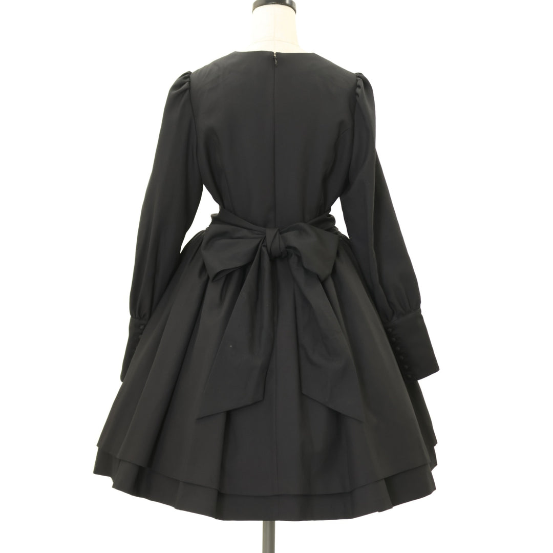 USED】【9号】修道女ミニワンピース（黒×青） | Moi-même-Moitié