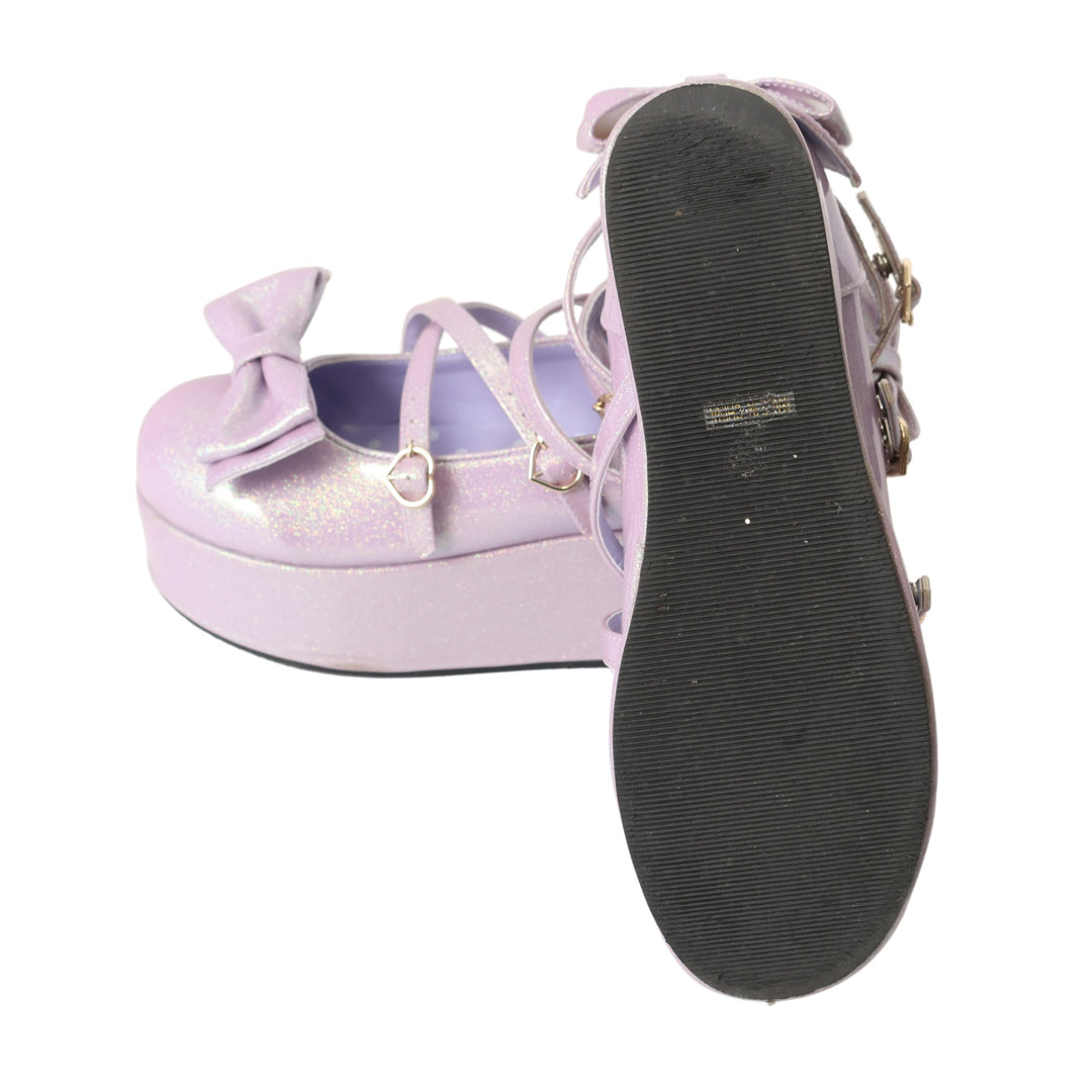 USED】【Lサイズ】Dreamy Twinkleシューズ| Angelic Pretty Wunderwelt