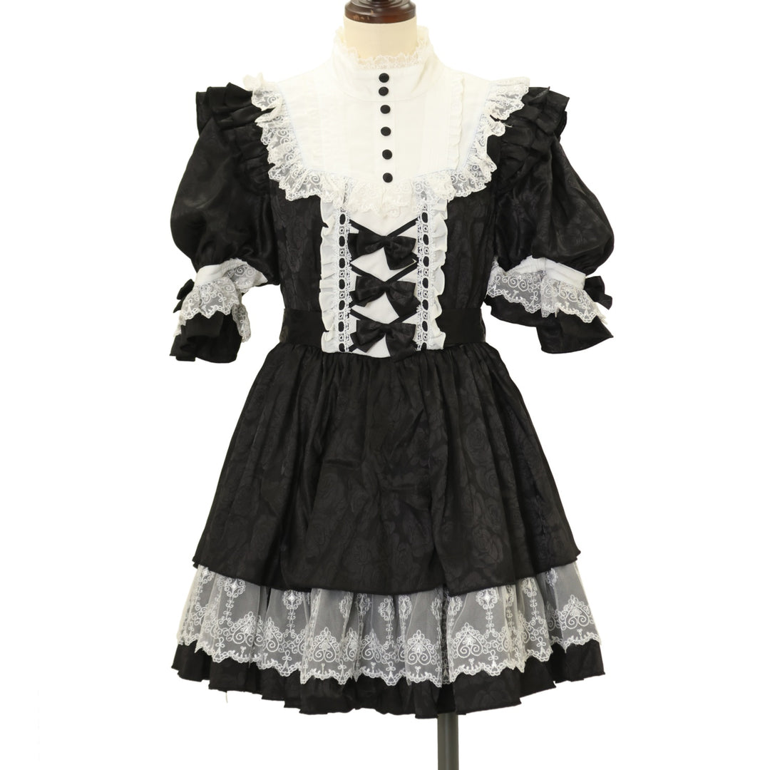 USED】【milna】ショッキングロリィタワンピース+ドロワーズセット