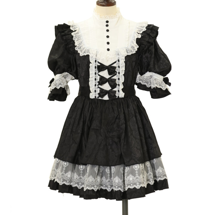 USED】【milna】ショッキングロリィタワンピース+ドロワーズセット