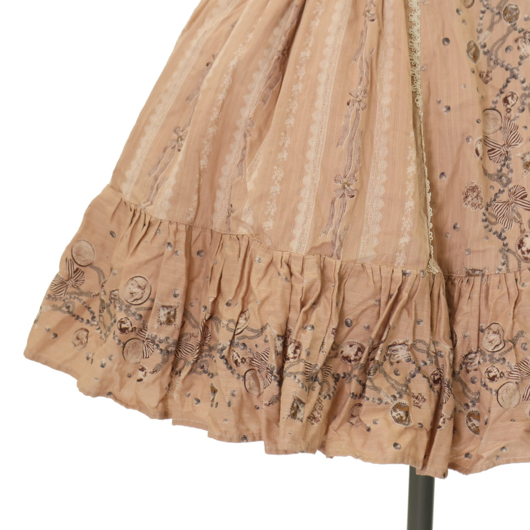 USED】ジュエルリボン ホルターネックドレス | Victorian Maiden