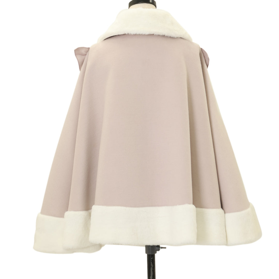 ankrouge アンクルージュ リボンポケットケープコート リボンポケットケープコート - Ank Rouge(アンクルージュ)のコート