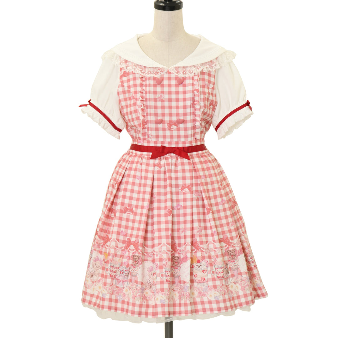 LIZLISA Sweet bear gelatoワンピース୨୧♡ LIZ LISA / Sweet Bear