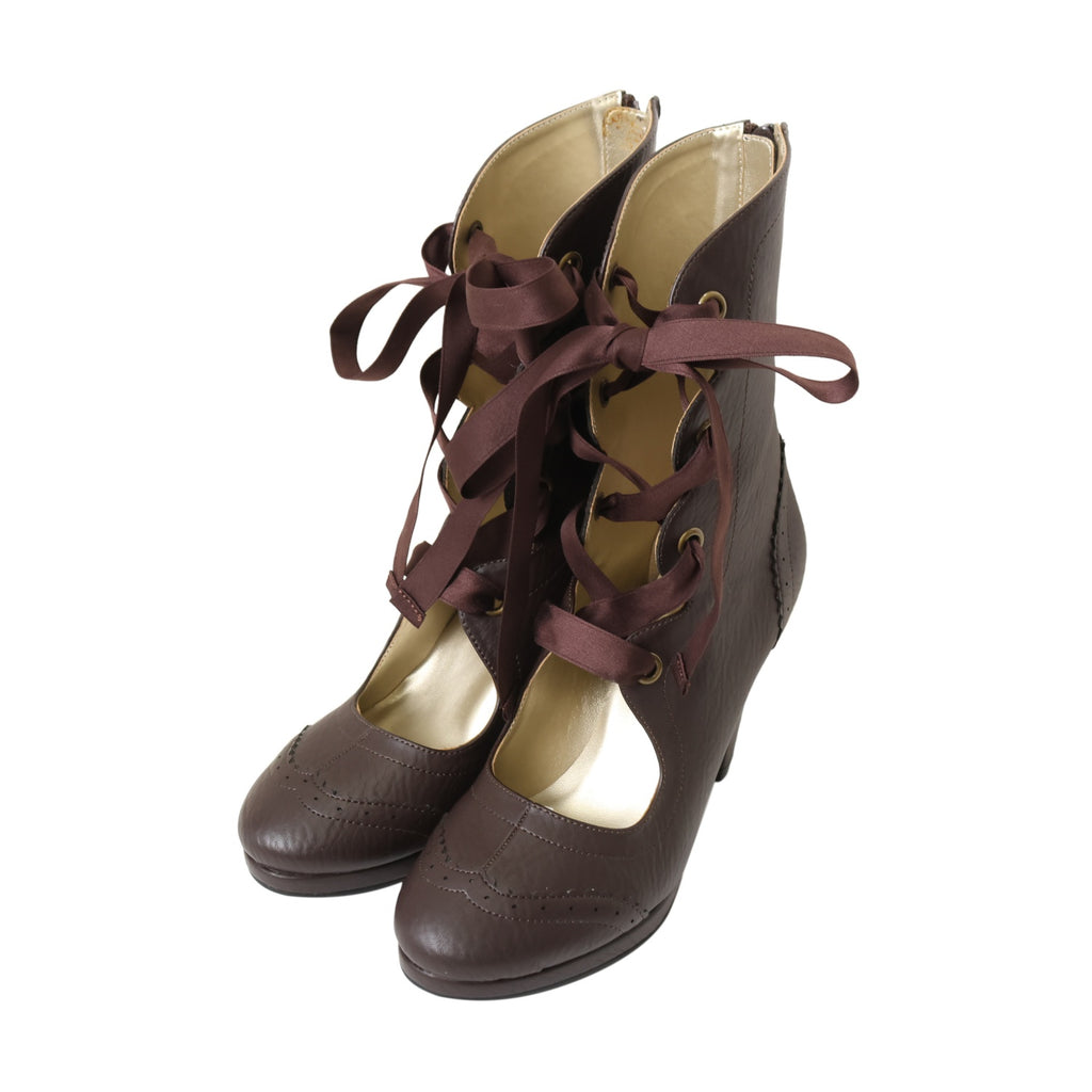 USED】【Mサイズ】Victorianショートブーツ | Victorian Maiden