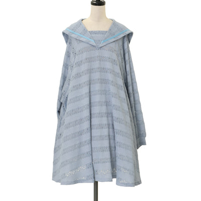 USED】【Mサイズ】木漏れ日の中の鈴蘭ワンピース（ダークグリーン