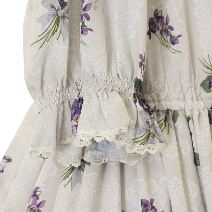 USED】【Plusサイズ】深澤翠× Melody BasKet Violet laceヨーク切替