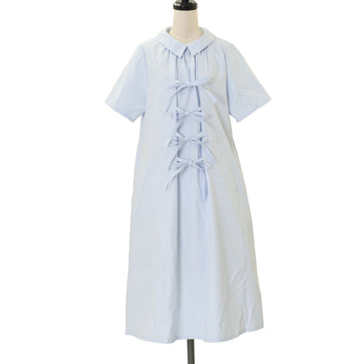 USED】【Mサイズ】金木犀スタンドカラーワンピース | Innocent World