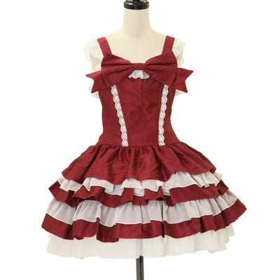 USED】ハリー・ポッター フリルコルセットスカート スリザリン