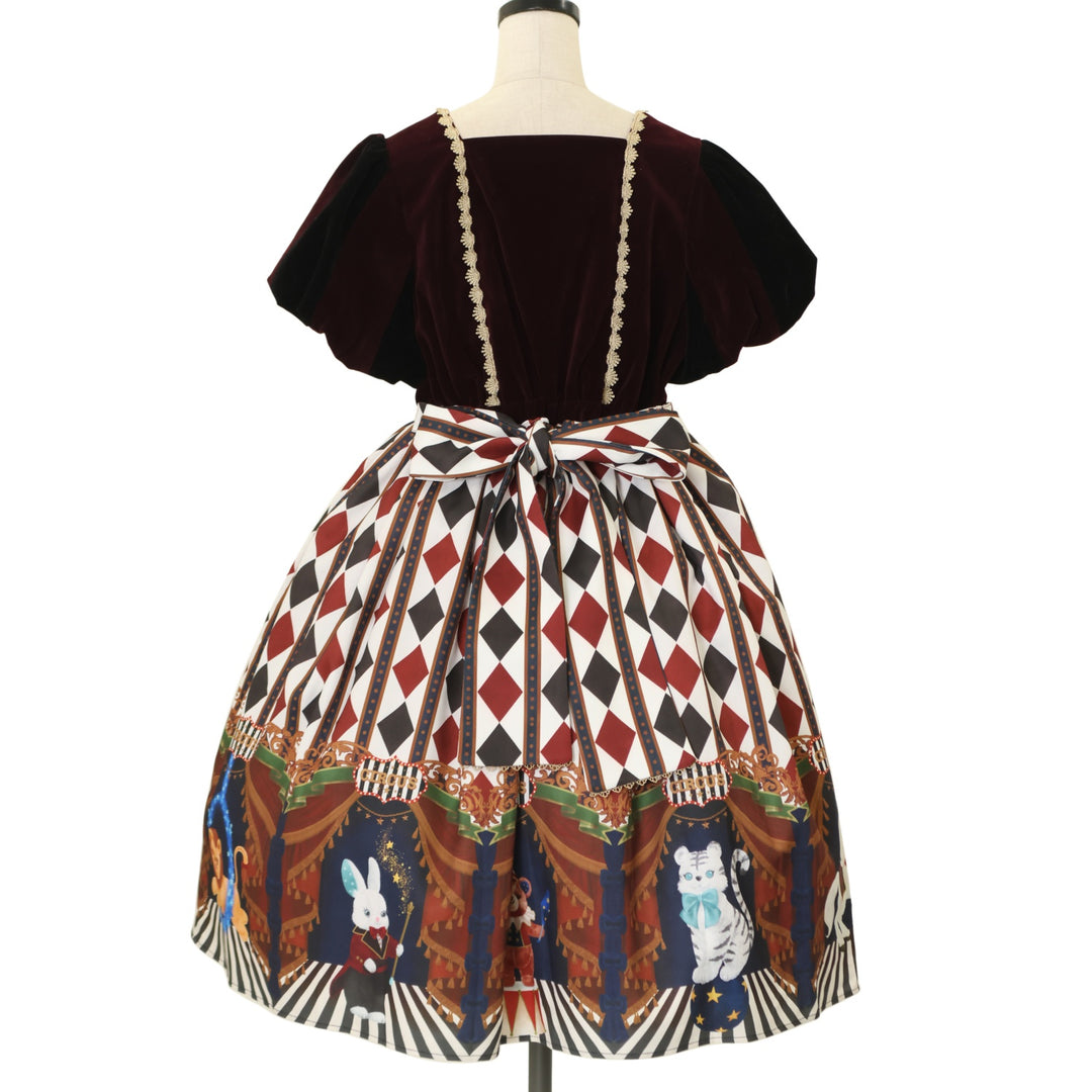 USED】【axes femme kawaii/Mサイズ】ドールズサーカスワンピース