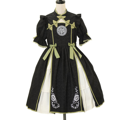 オーダー様♡専用商品　ハンドメイドドレス USED】レジメンタルストライプドレス | Victorian Maiden Wunderwelt