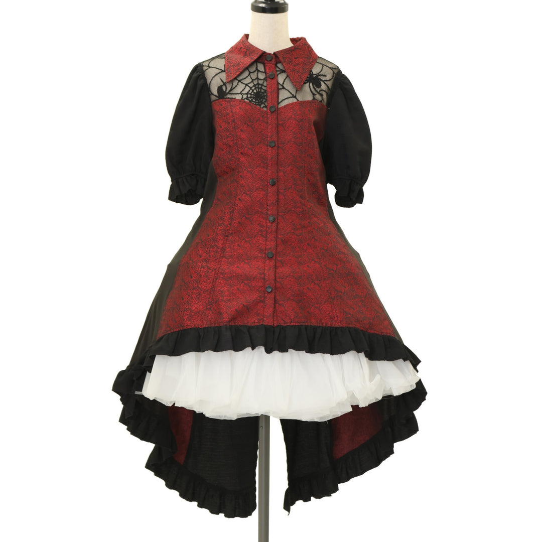 ア*リ様 Qutie Frash ワンピース ドレス ゴスロリ USED USED】パフワンピ | Qutie Frash | ロリータ ゴスロリブランド服・古着
