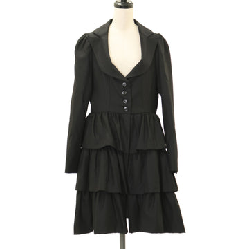 USED】【深澤翠×Melody BasKet】モノトーンスカラップコート | Melody