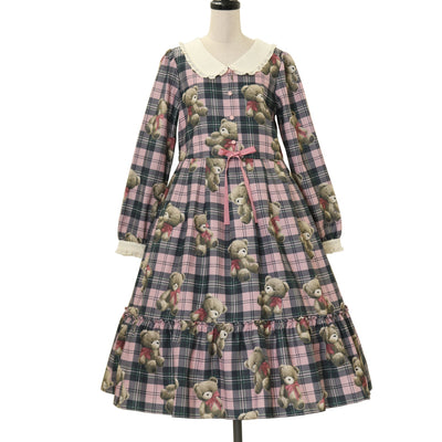 USED】British Bearワンピース | Angelic Pretty Wunderwelt Online