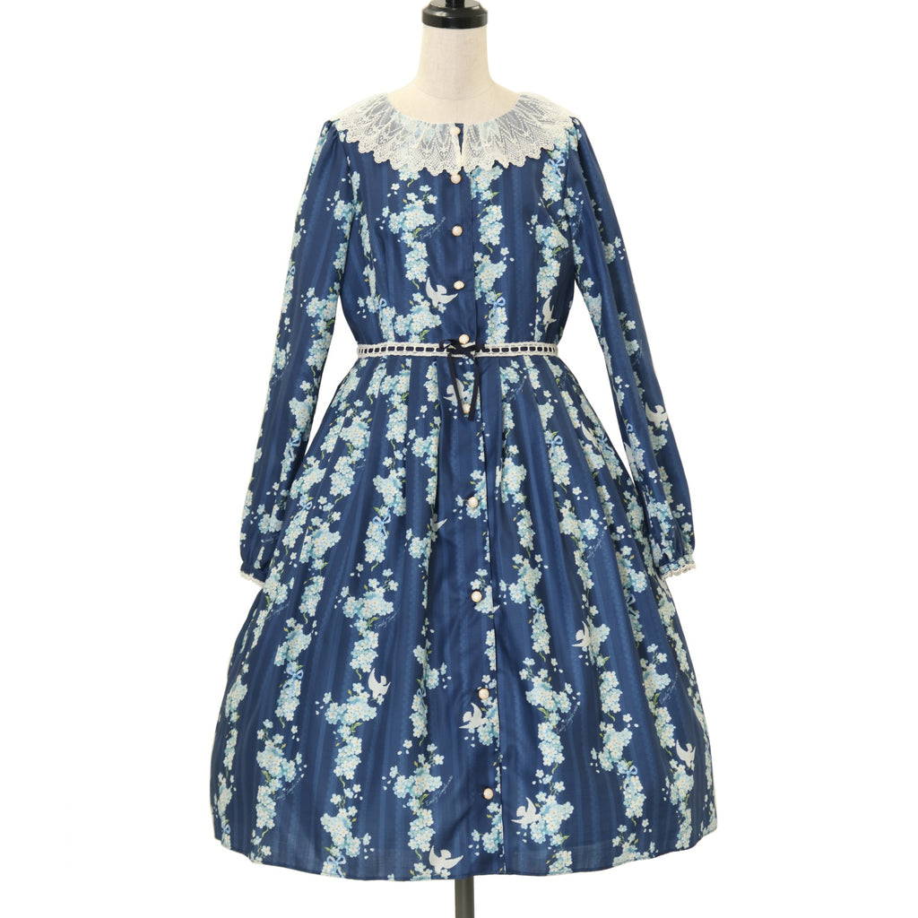 受注品 Emily Temple Cute forget me notワンピース USED】【Mサイズ】forget me notワンピース | Emily Temple cute