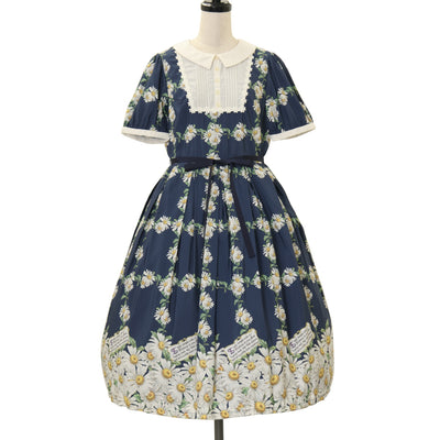 Emily Temple cute Chambreティアードワンピース USED】【Mサイズ】Chambreティアードワンピース | Emily Temple cute