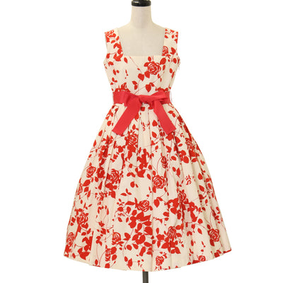 USED】【Mサイズ】アンジェリカライブラリー柄コルセットジャンパー