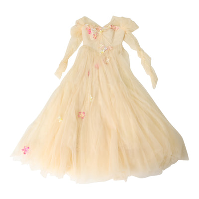 【BABY】ラメドットシフォンデザートワンピース BABY】ラメドットシフォンデザートワンピース