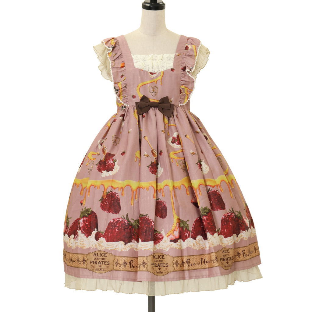 USED】Honey Bee Berry柄ジャンパースカートⅡ | ALICE and the