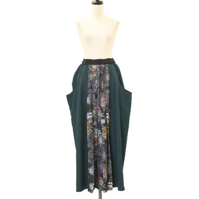 USED】ゴブランブーケティアードスカート（ミディアム