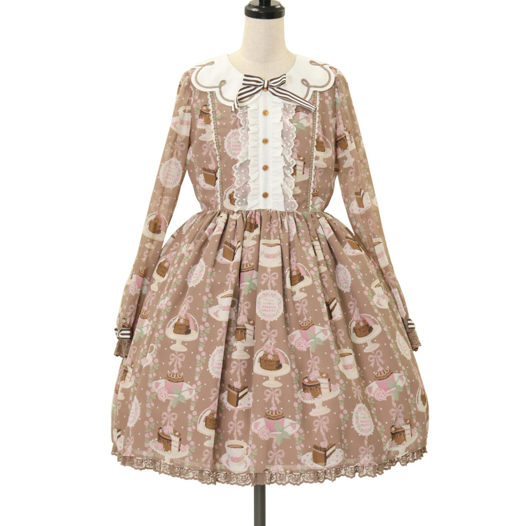 USED】Chocolate Teatimeワンピース | Angelic Pretty | ロリータ