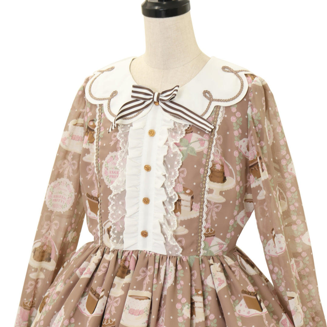 USED】Chocolate Teatimeワンピース | Angelic Pretty | ロリータ