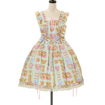USED】Sweet Cookie Boxジャンパースカート | Angelic Pretty