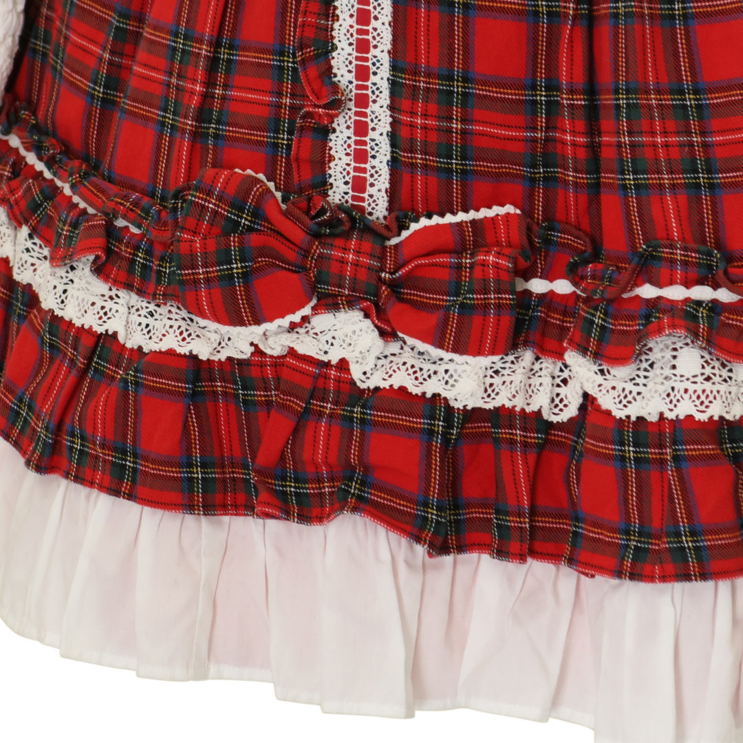 USED】Dolly Girl付け袖ワンピース(タータン) | Angelic Pretty