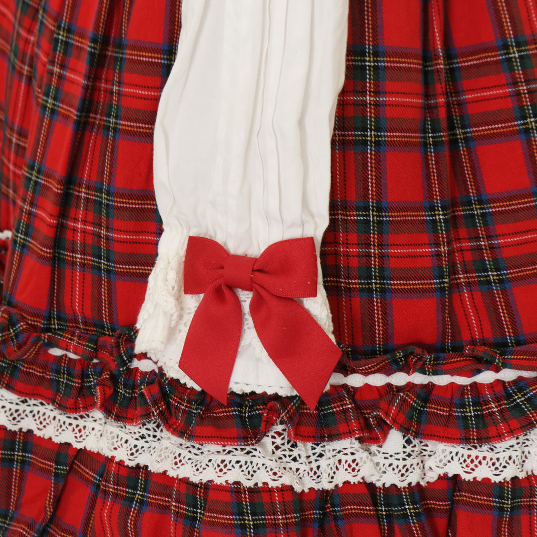 USED】Dolly Girl付け袖ワンピース(タータン) | Angelic Pretty