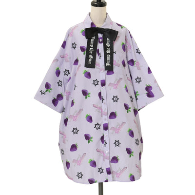 USED】エリザベスブラウス（オフ白×黒） | BABY, THE STARS SHINE