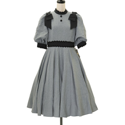 USED】別珍ボックスプリーツジャンパースカート| Innocent World