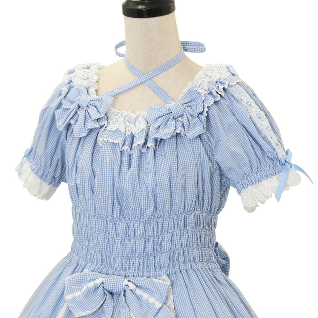 USED】Eternal Doll半袖ワンピース(小ギンガム) | Angelic Pretty