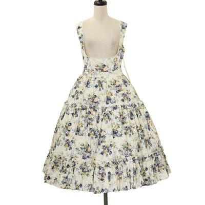 ゆ*す様 花鳥風月〜乙女のはなごろも〜プリーツジャンパースカート USED】花鳥風月～乙女のはなごろも～プリーツジャンパースカート（格子