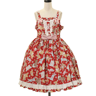 USED】Lovely Poodle SpecialジャンパースカートSet | Angelic Pretty