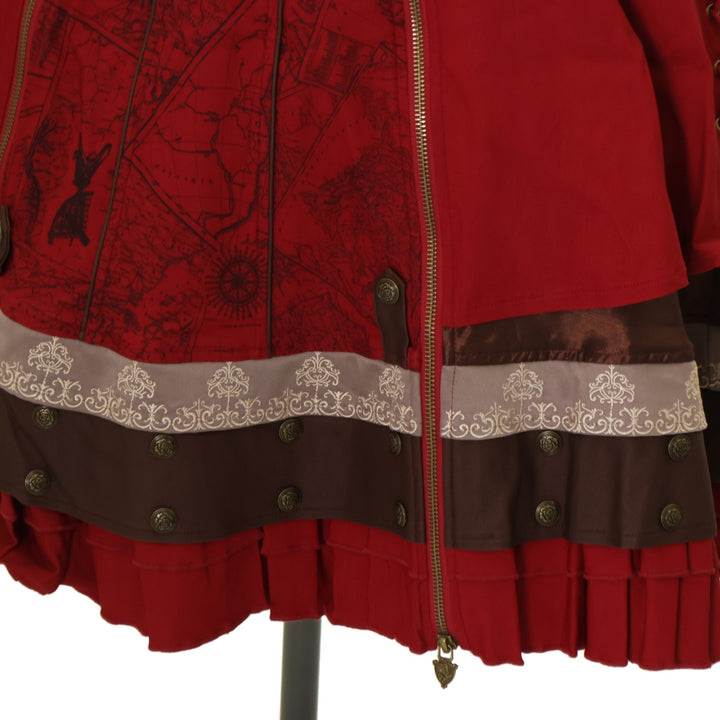 USED】ANGELO 薔薇刺繍ホルターネックジャンパースカート | Ozz On
