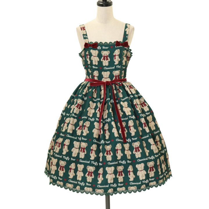 USED】【axes femme kawaii/Mサイズ】フラッフィベアジャンスカ