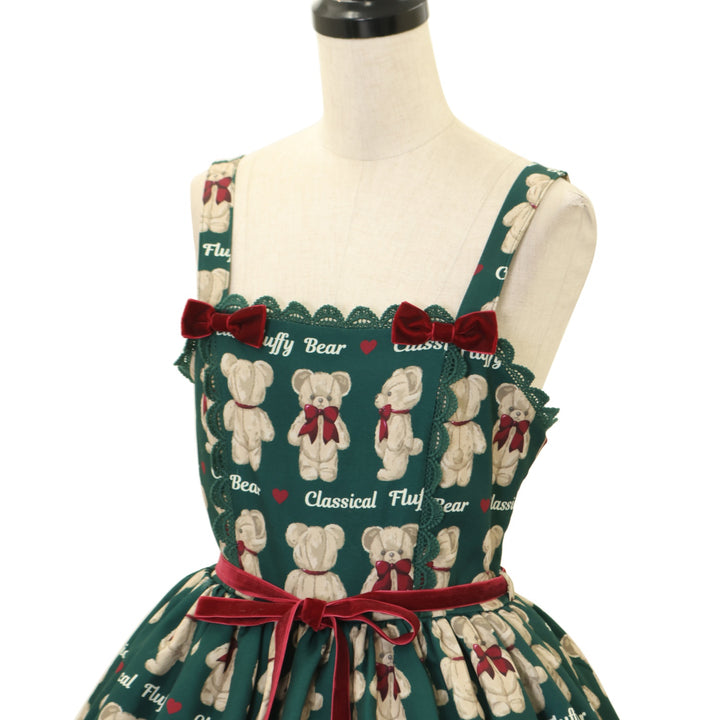 USED】【axes femme kawaii/Mサイズ】フラッフィベアジャンスカ
