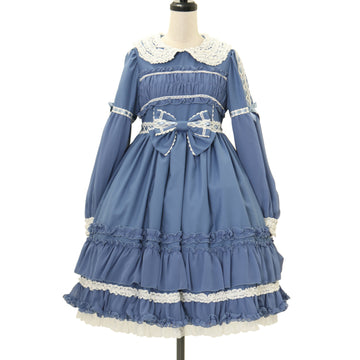 Angelic Pretty British bear ワンピース　新品　ブルー USED】British Bearワンピース | Angelic Pretty Wunderwelt Online