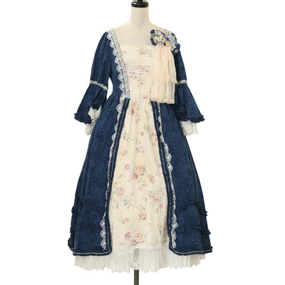 USED】トワルドロココブーケティアードロングドレス | Victorian
