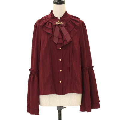 USED】croce 変形襟ステッチブラウス | Ozz On Wunderwelt Online Shop