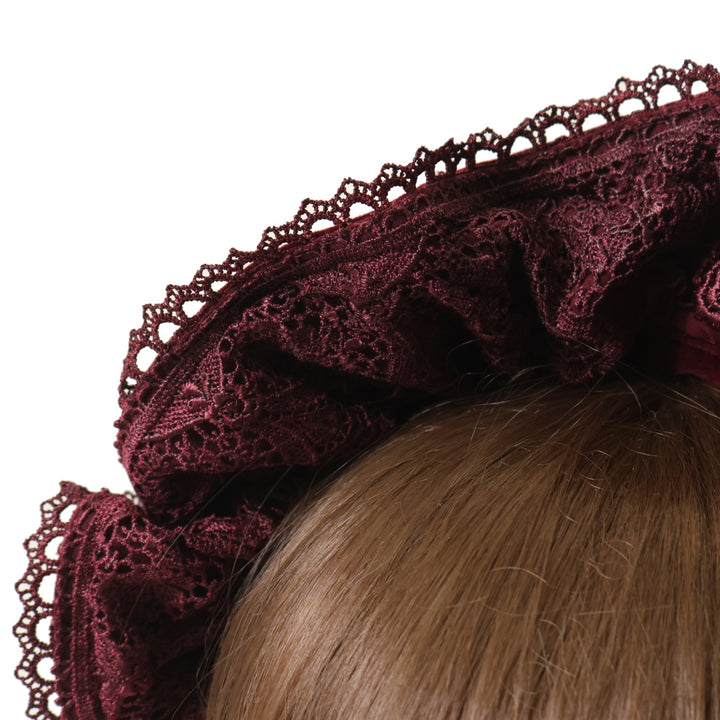 USED】【axes femme kawaii】ベルベットドールハーフボンネット