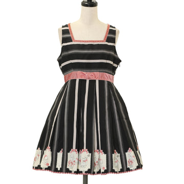 USED】花鳥風月～乙女のはなごろも～プリーツジャンパースカート（格子