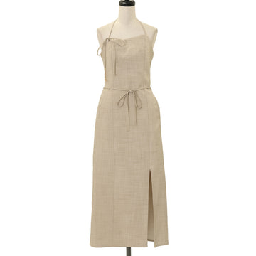 ワンピース ANDMARY Ann ribbon pleats dress beige USED】Ann ribbon pleats dress | ANDMARY | ロリータ ゴスロリ