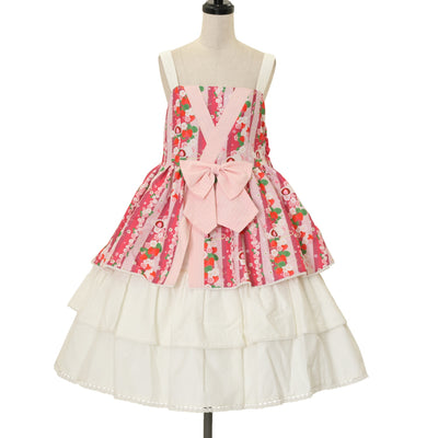 H.Jelly ジャンパースカート USED】H.Jelly レース重ねベビードールジャンパースカート | h.NAOTO