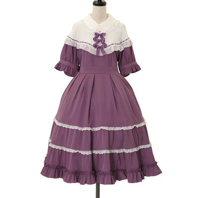 USED】【Mサイズ】ベルベットドールワンピース | Chalmiere | ロリータ