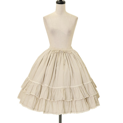 USED】コットンフリルロングペチコート | Victorian Maiden | ロリータ