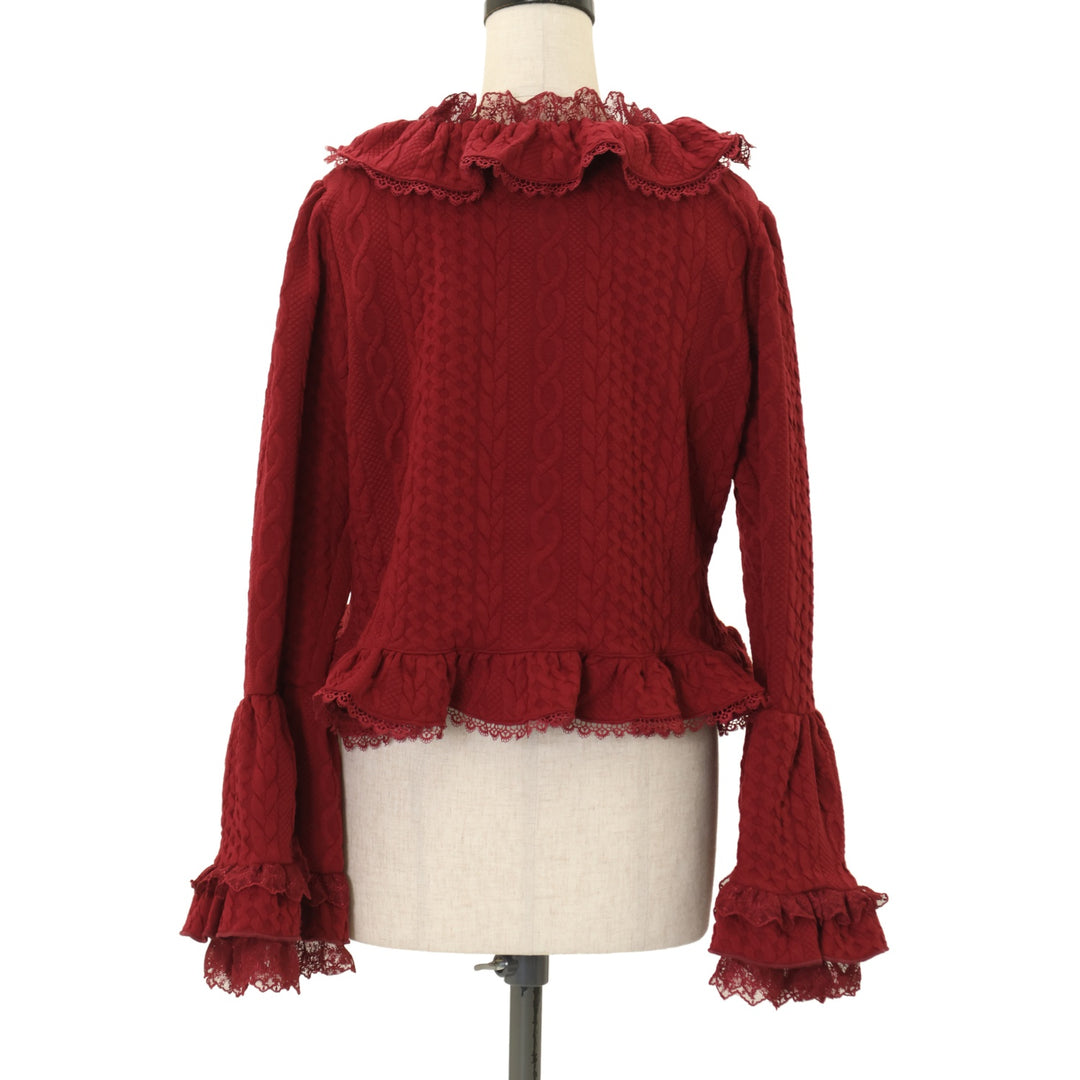 USED】【Vallée lys】Petal Bloom Cardigan | ATELIER-PIERROT