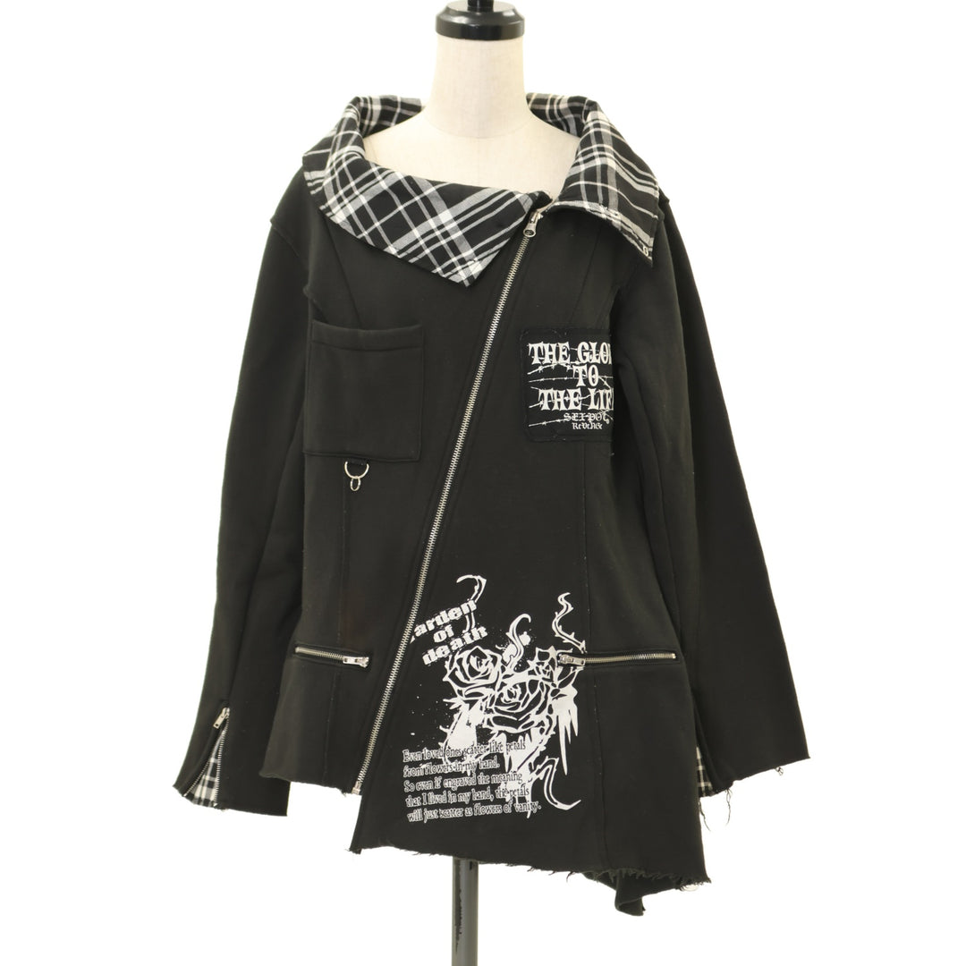 USED】Classical Of Death タータンジャケット | SEX POT ReVeNGe