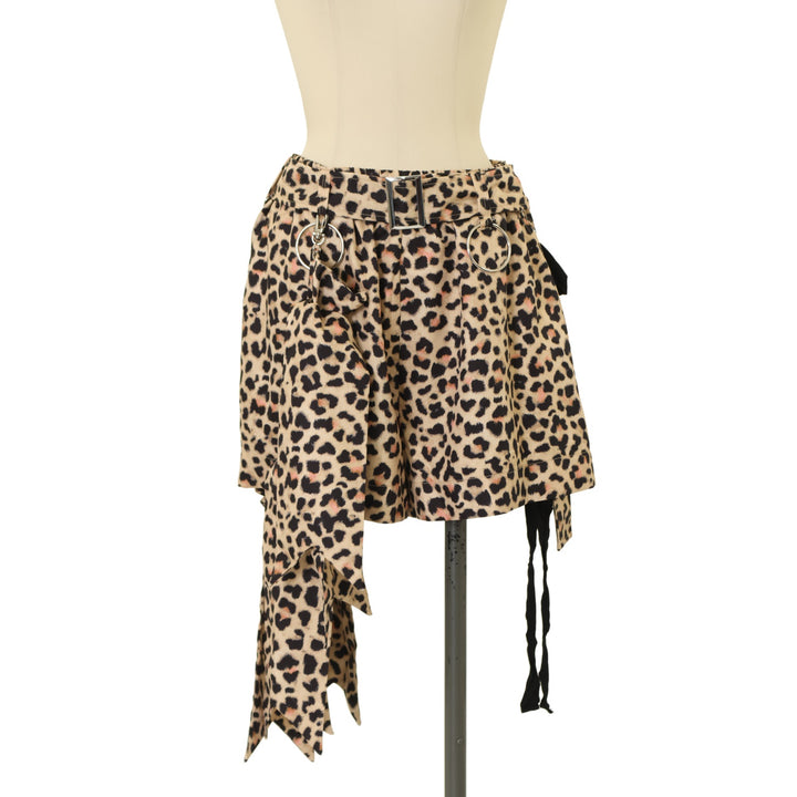 USED】リボンショートパンツ(LEOPARD) | HEIHEI Wunderwelt Online